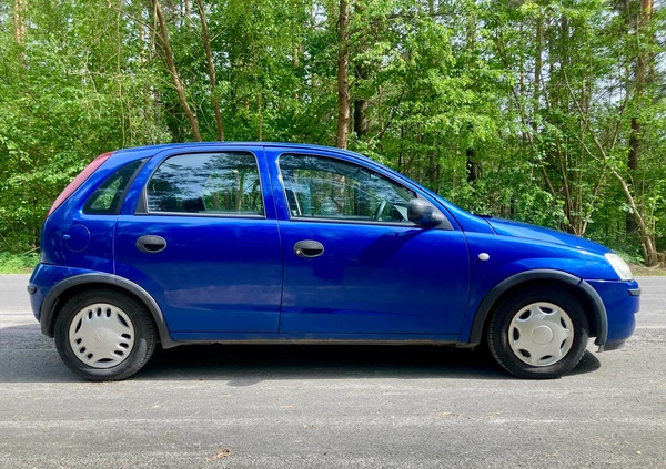 Opel Corsa cena 8250 przebieg: 204730, rok produkcji 2005 z Starachowice małe 121